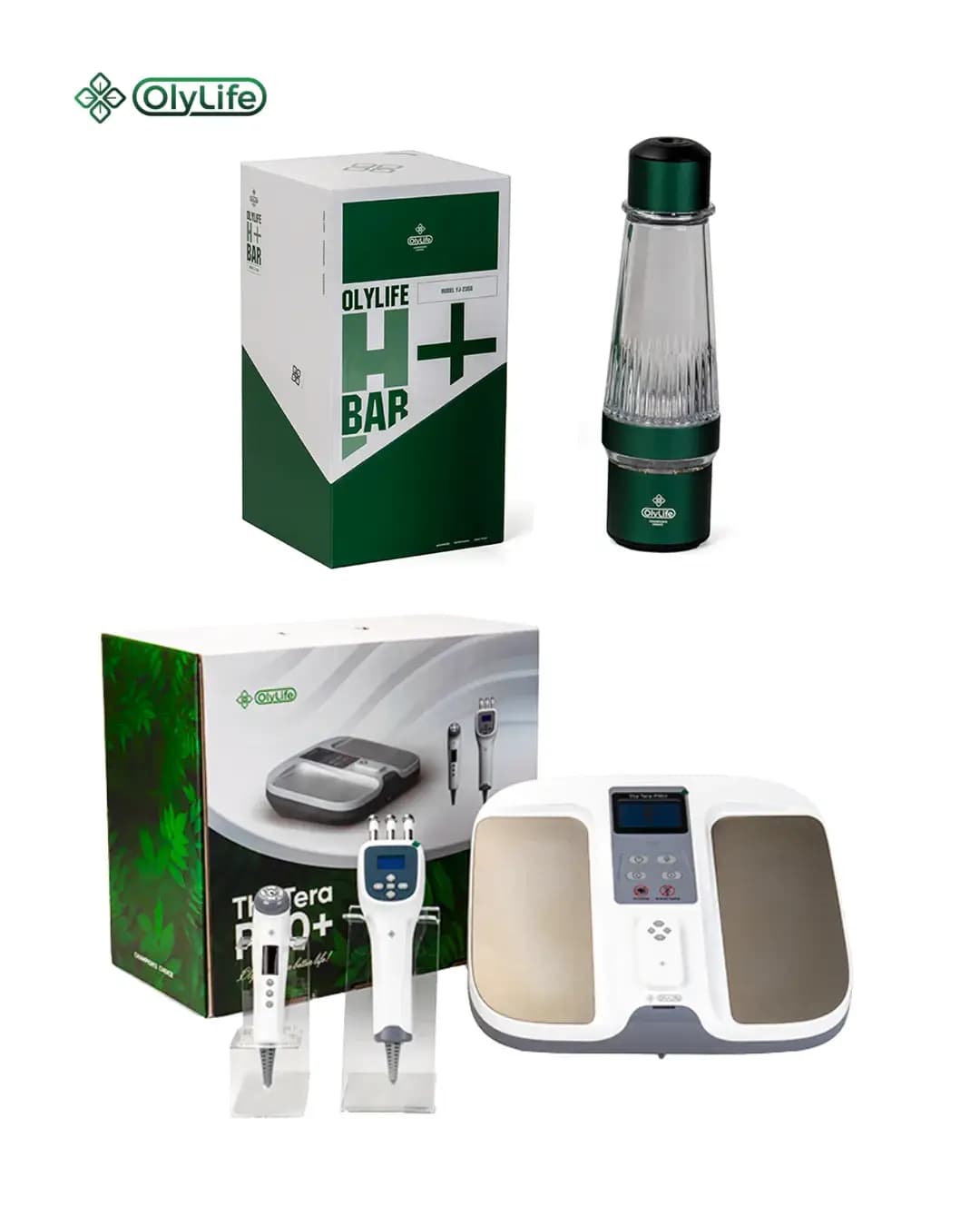 Tera P90, Tera P90 +, Shaken Massager, Galaxy G One, A9 Bama Air, Vitality Wand, H+ Bar, OlyLife Gels